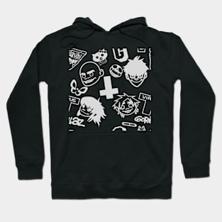 Virtual Band Pattern Hoodie